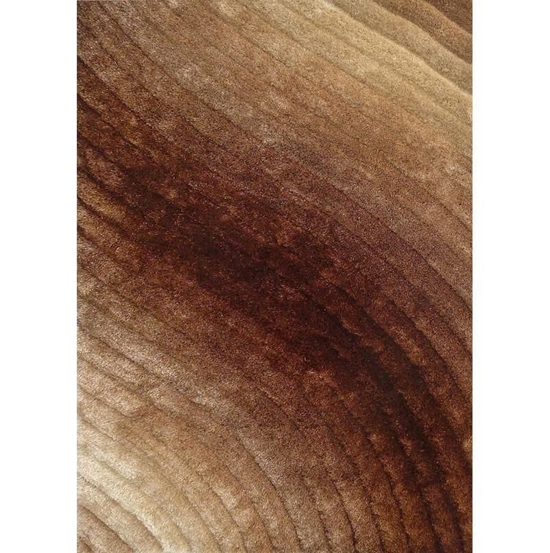 Furnings - Terra 3D Brown Shag Rug