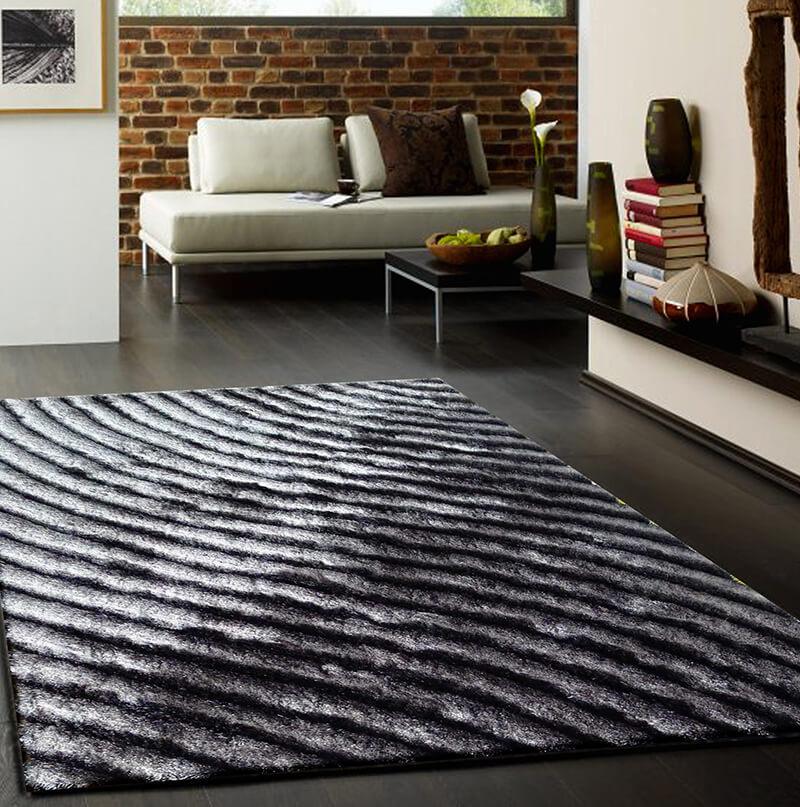 Furnings - Belmond Gray 3D Shag Rug