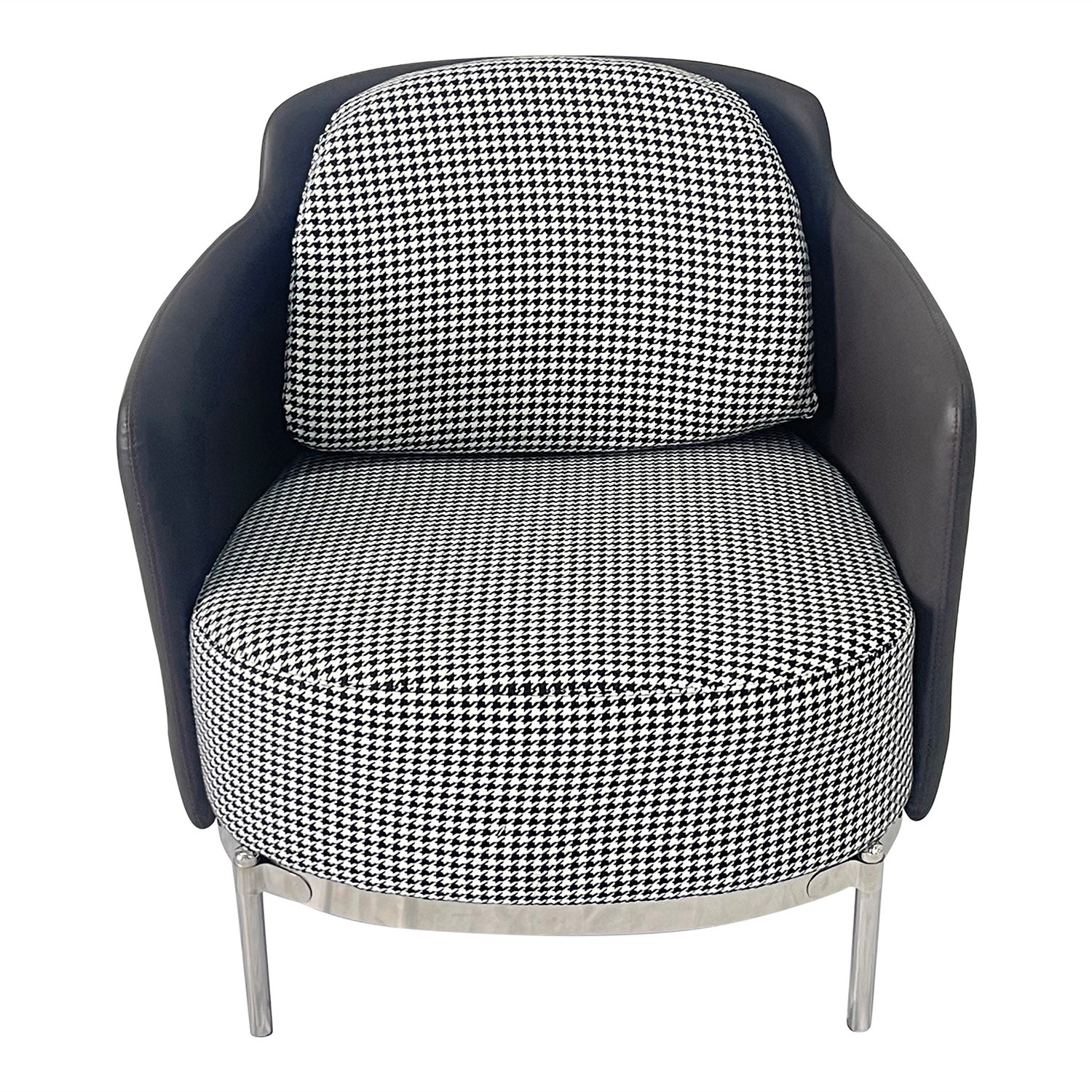 Furnings™ - Gray and Silver Sofa Chair