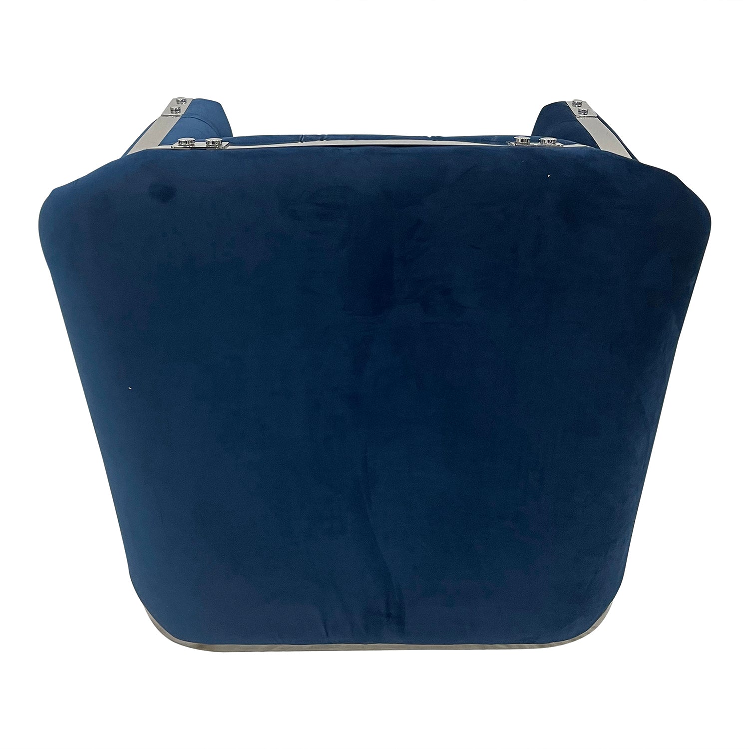 Furnings™ - Navy and Silver Sofa Chair