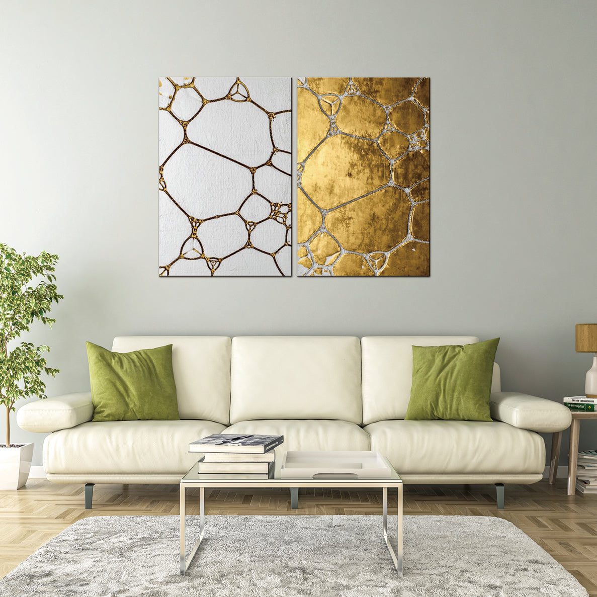 Furnings - "Duality" Canvas Wall Art