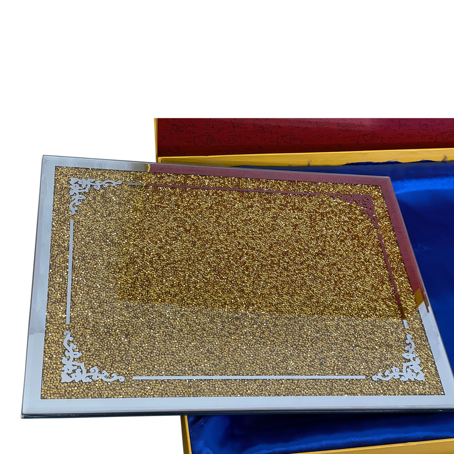 Furnings - Gold Crushed Diamond Chopping Board in Gift Box