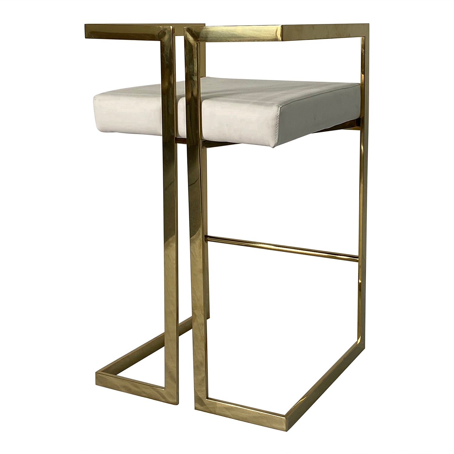 Furnings - Gold and Beige Dining Chair