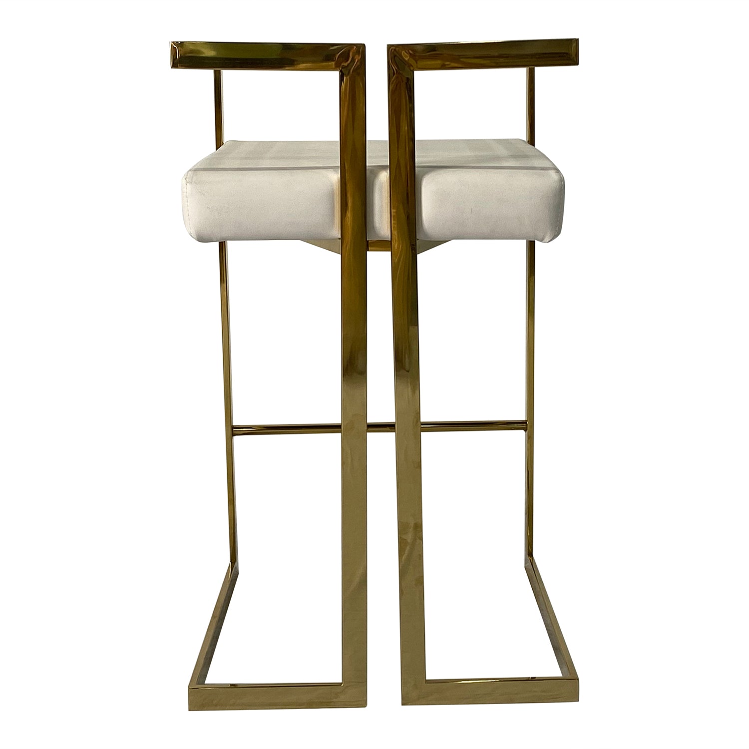 Furnings - Gold and Beige Dining Chair