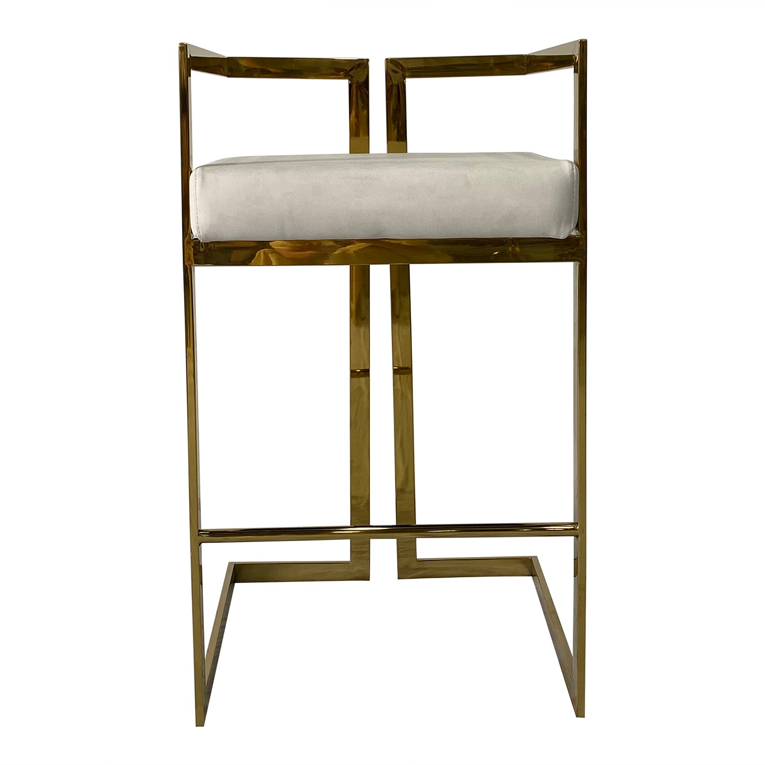 Furnings - Gold and Beige Dining Chair