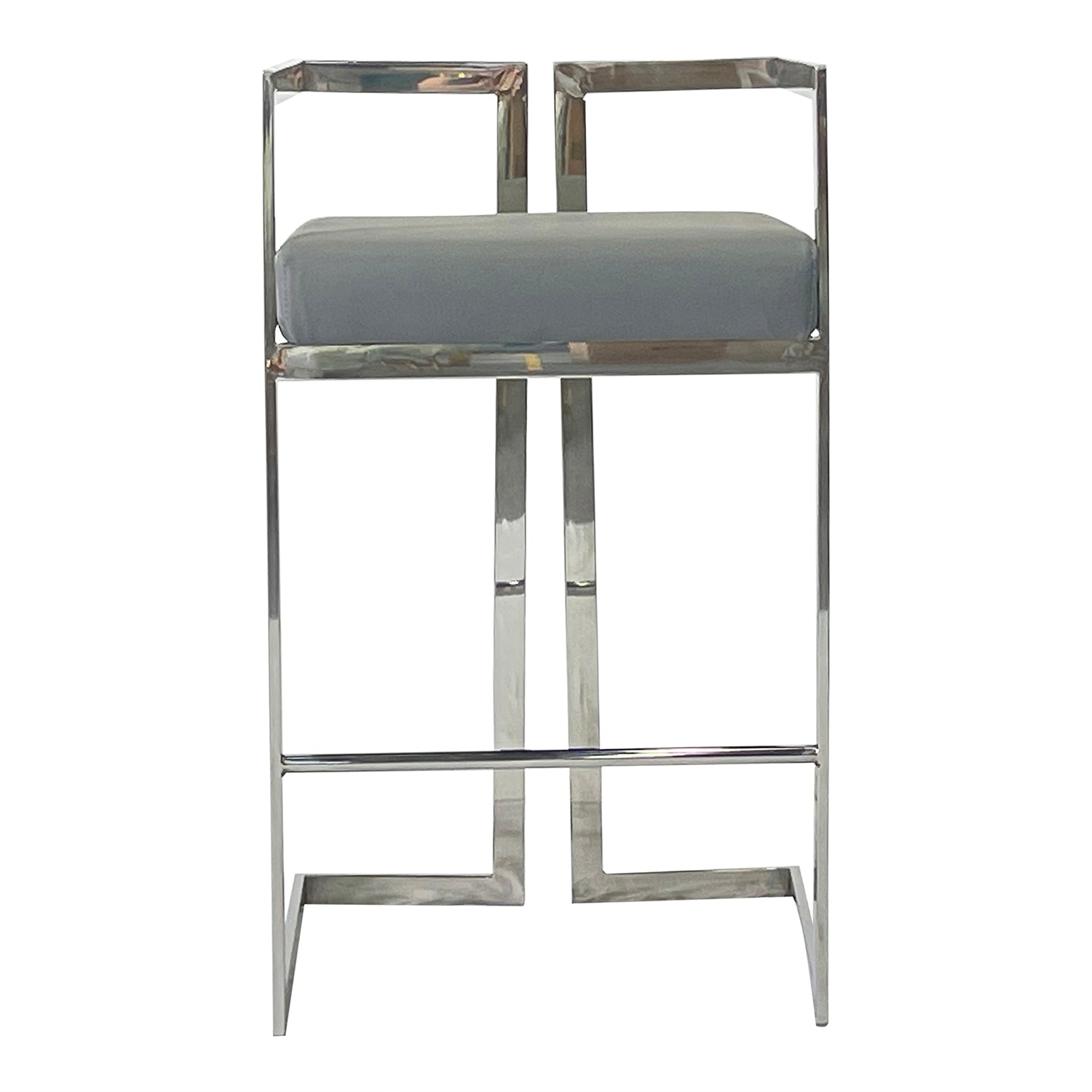 Furnings - Gray and Silver Dining Chair