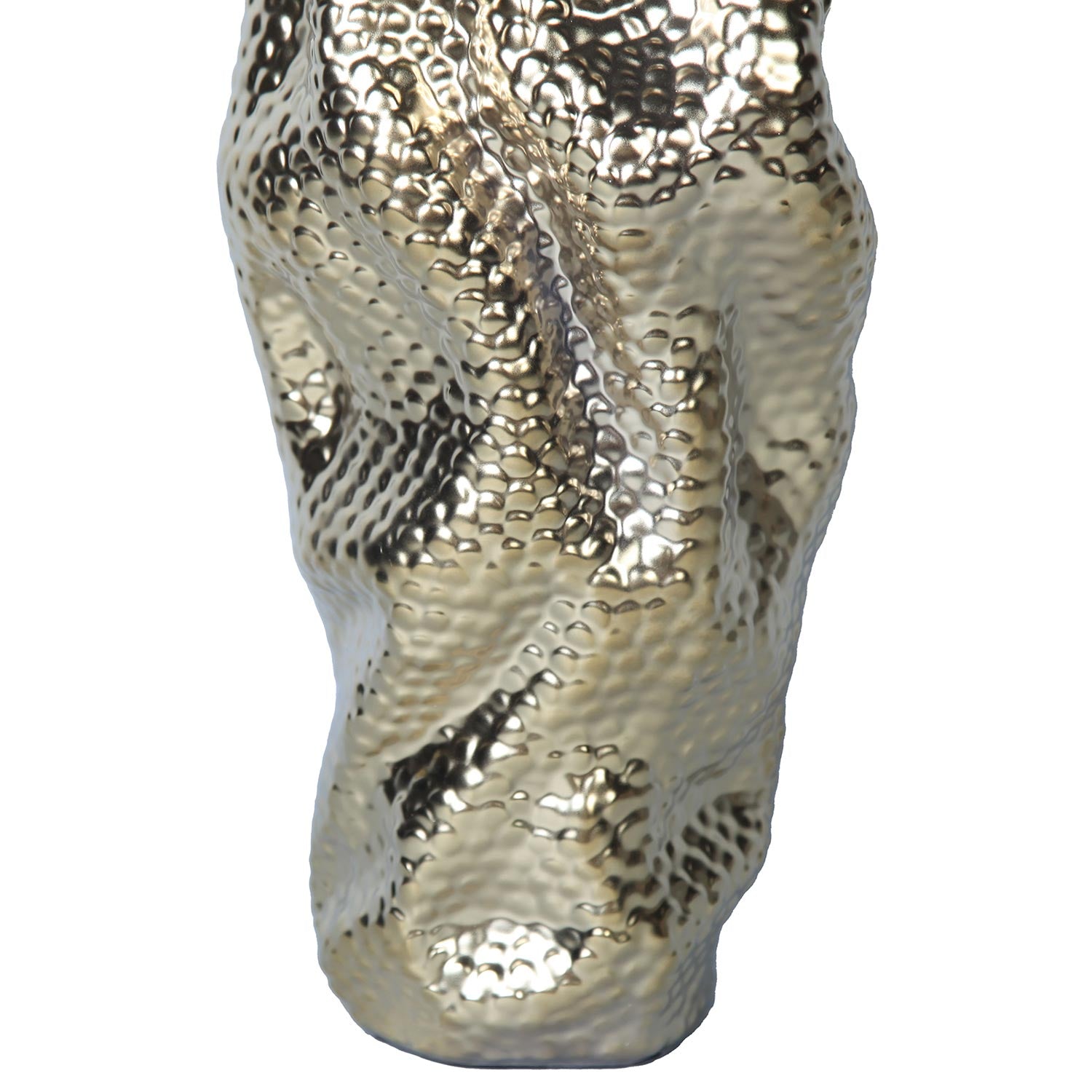 Furnings - Modern and Elegant Ceramic Vase with Gold Texture