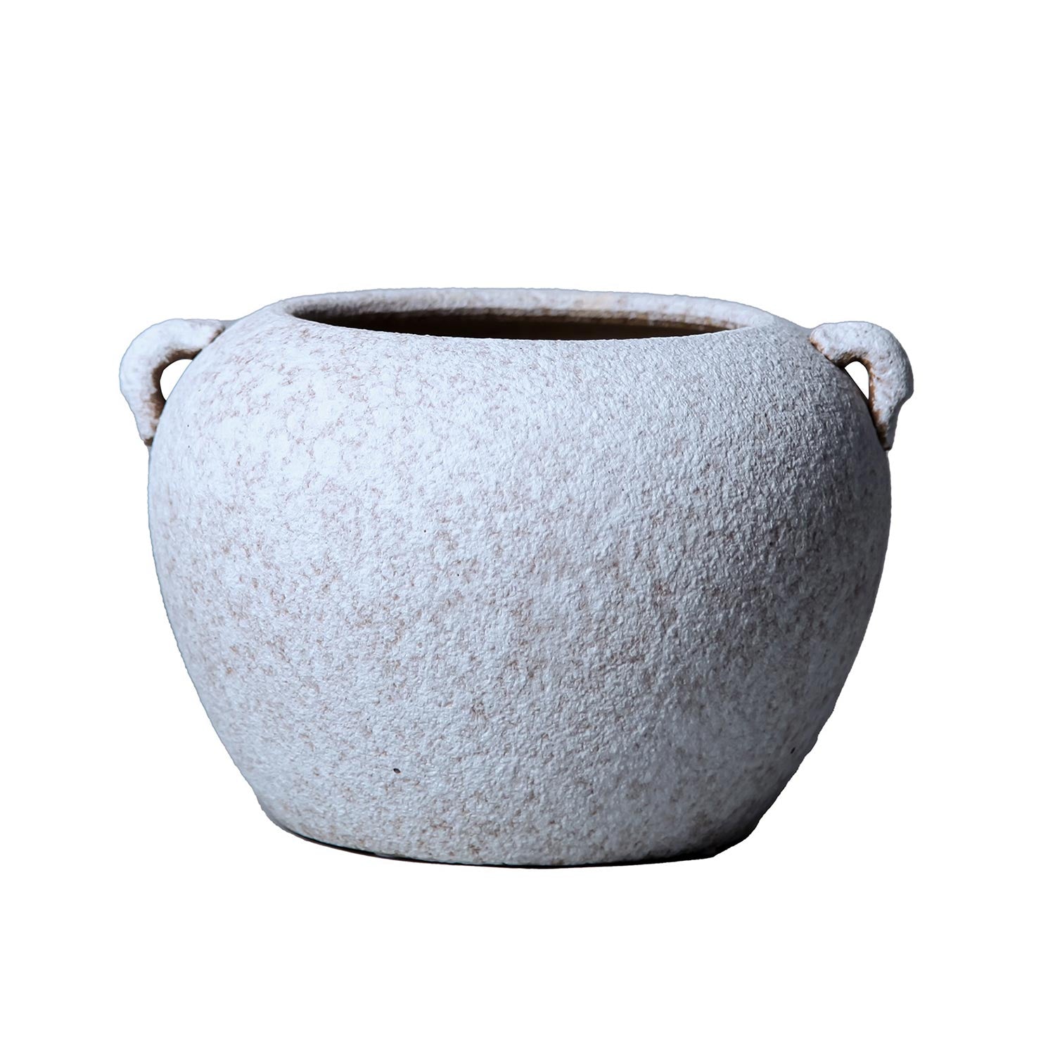 Furnings - Artisan Ceramic Gray Stone Vase