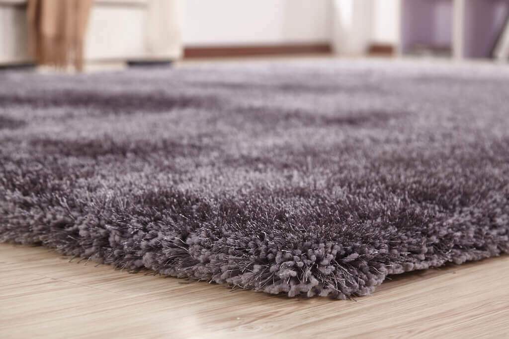 Furnings Chubby Gray Area Rug - 7'L x 5'W x 1"H