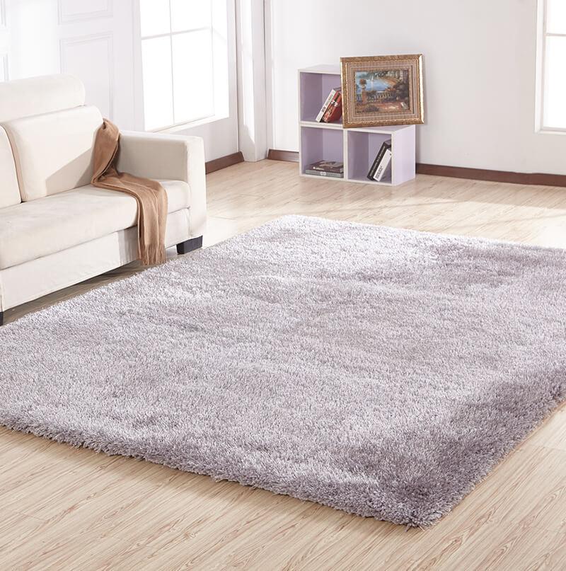 Furnings Chubby Silver Area Rug - 7'L x 5'W x 1"H