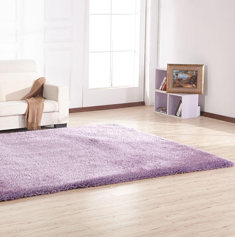 Furnings Chubby Lavender Area Rug - 11'L x 8'W x 1"H