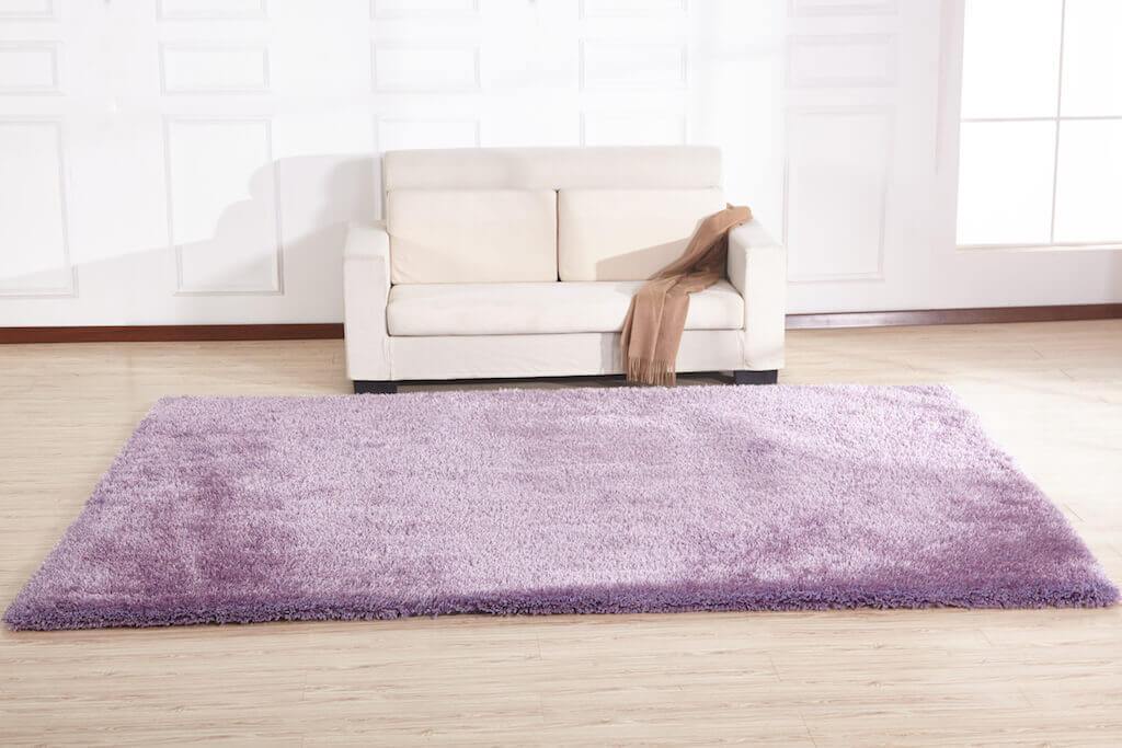 Furnings Chubby Lavender Area Rug - 11'L x 8'W x 1"H