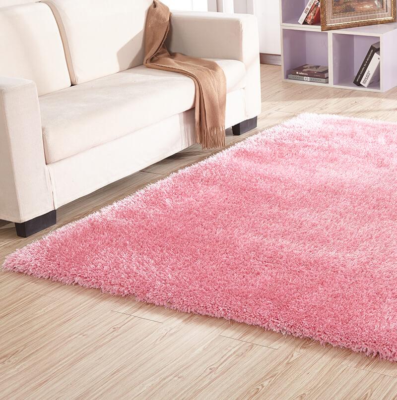 Furnings Chubby Pink Area Rug - 11'L x 8'W x 1"H