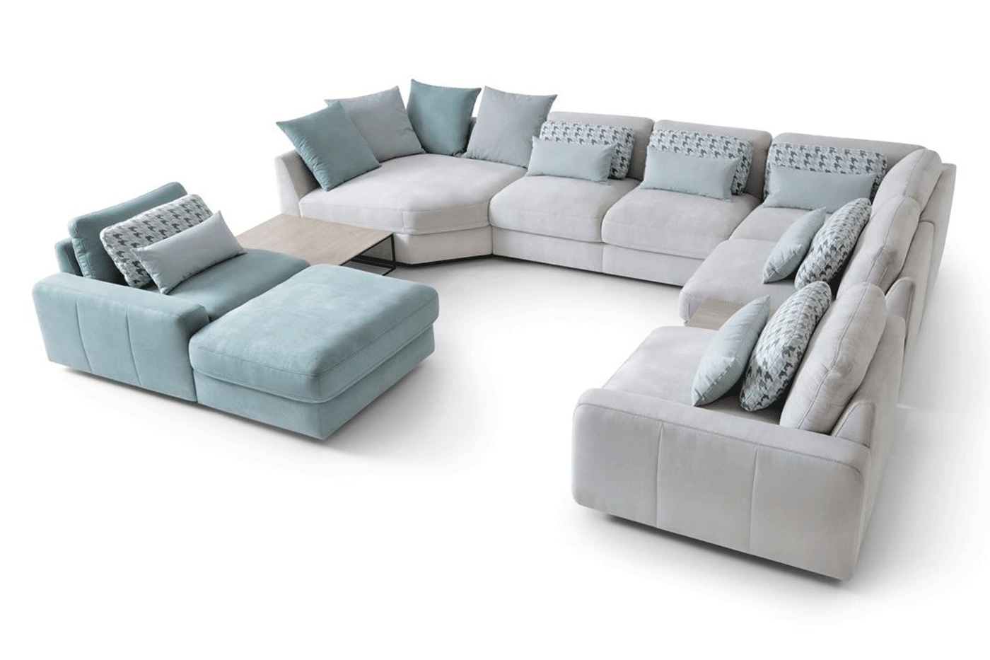 Gala - Serena Sectional with Bed and Storage