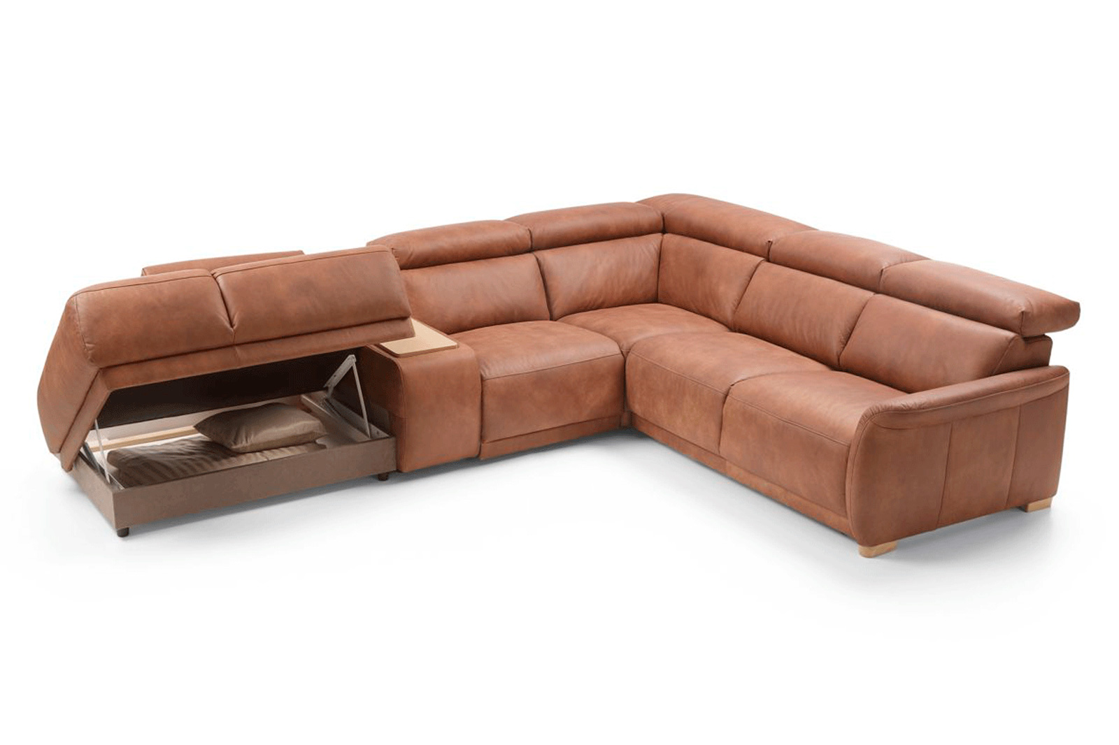 Gala - Calpe Sectional with Bed and Recliner