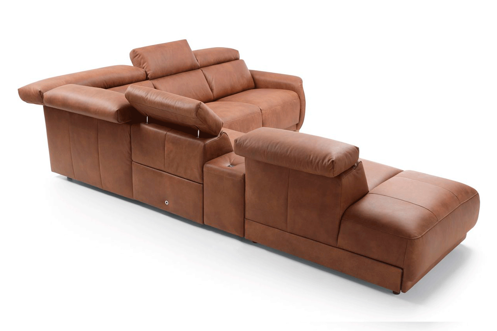 Gala - Calpe Sectional with Bed and Recliner