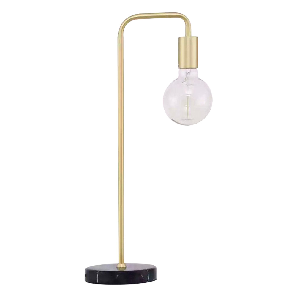 GFURN - Rachel Single Arm Table Lamp in Gold