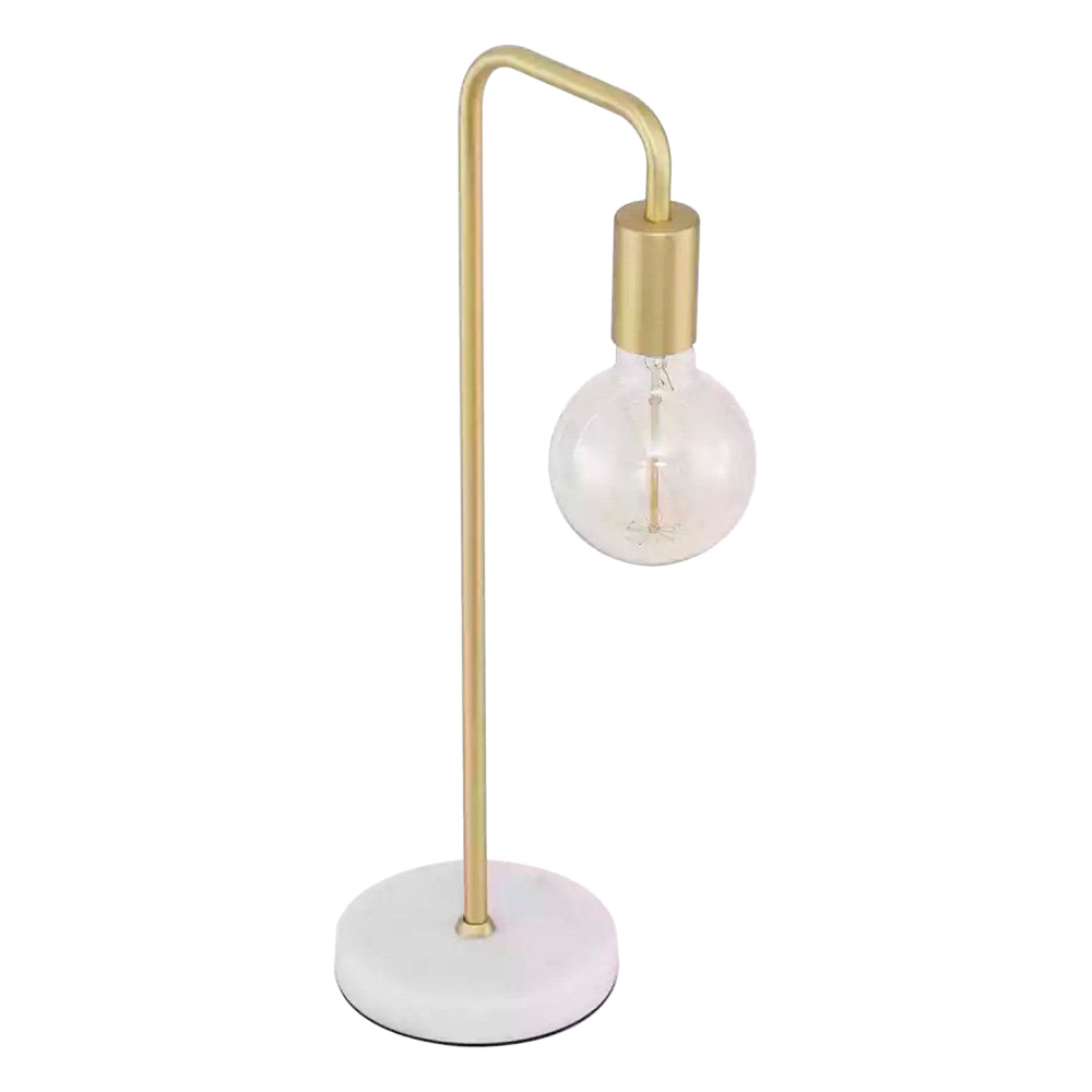 GFURN - Rachel Single Arm Table Lamp in Gold