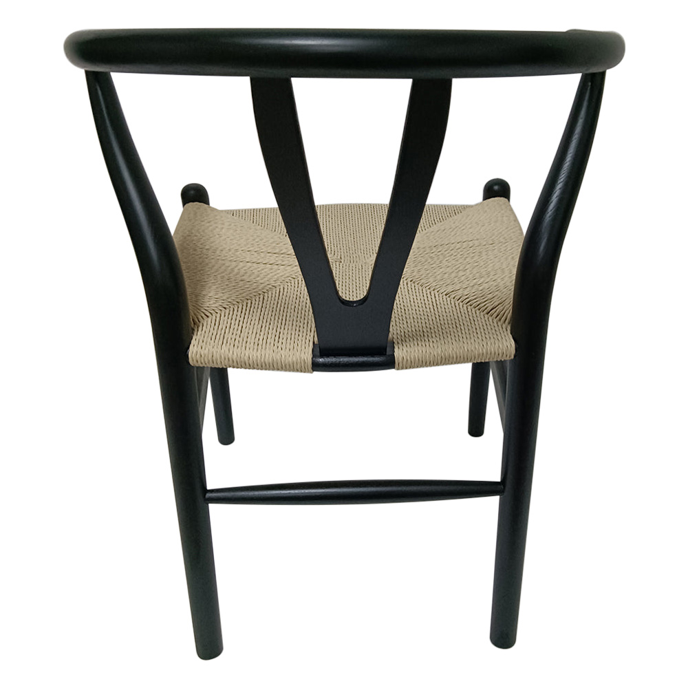 GFURN Dagmar Chair - Black/Natural Cord