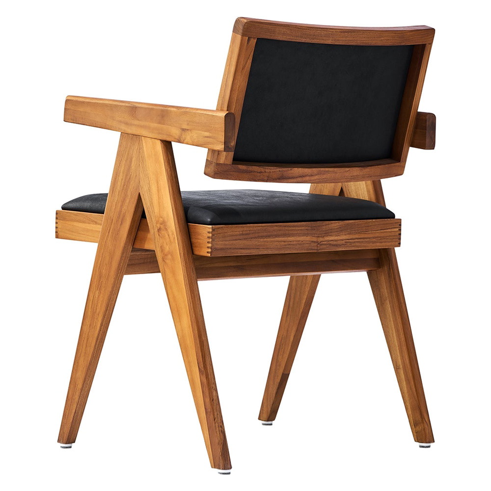 GFURN Maia Dining Chair - Walnut/Black