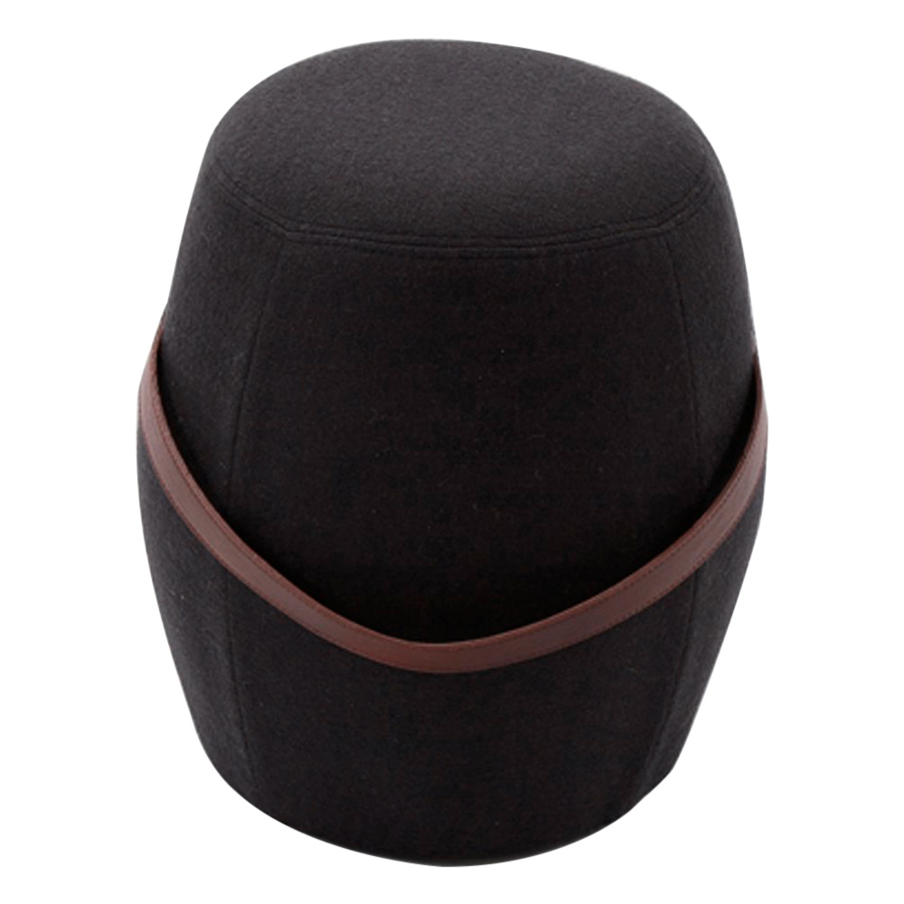 GFURN - Kiley Handmade Pouf/Stool in Darkish