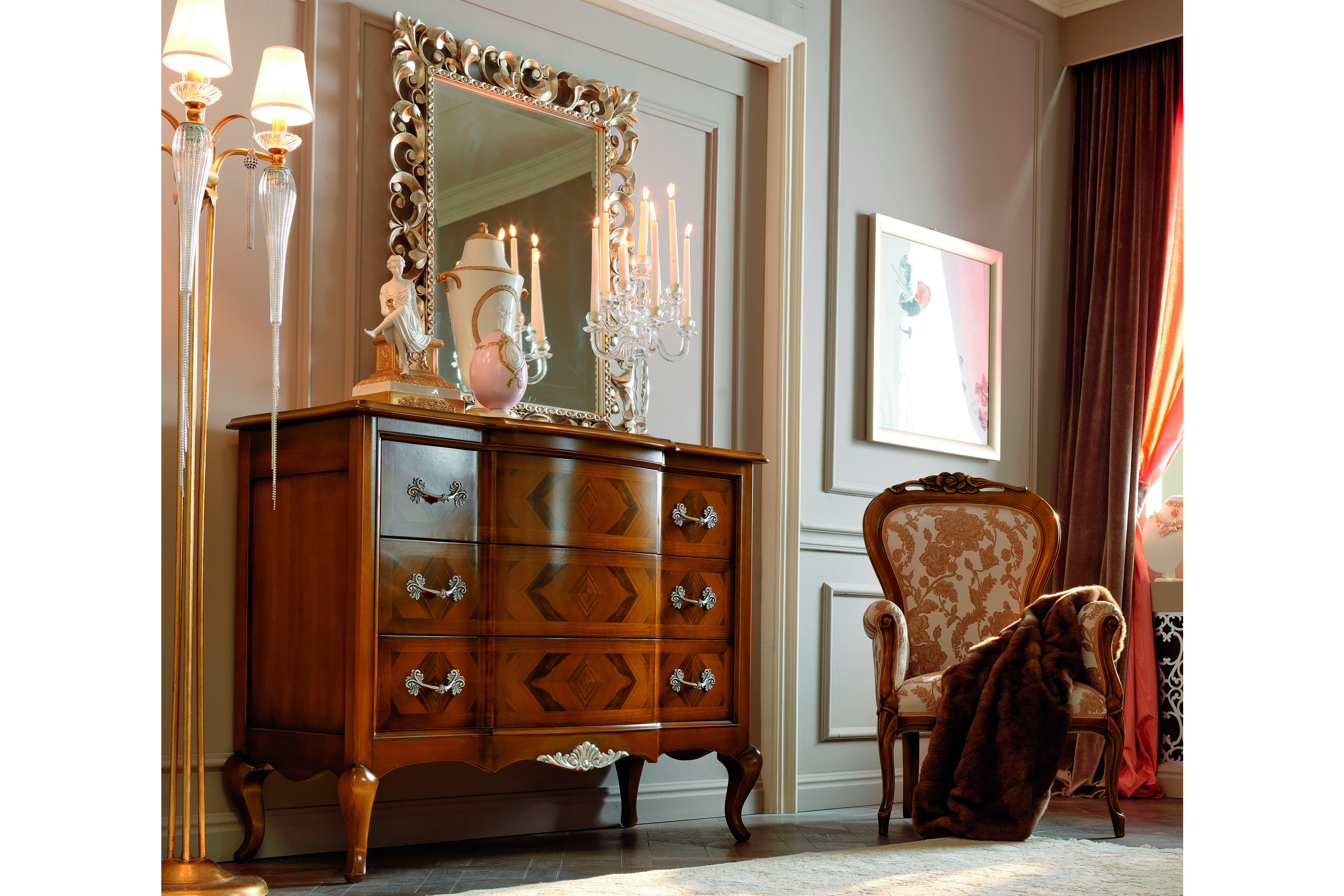 Giorgio Casa - Memorie Veneziane Chest Of Drawers With 3 Drawers