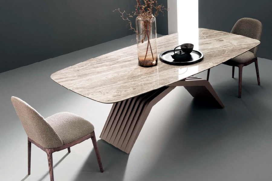 Giorgio Casa Atico Nettuno Table With Fixed Shaped Top - 220 cm