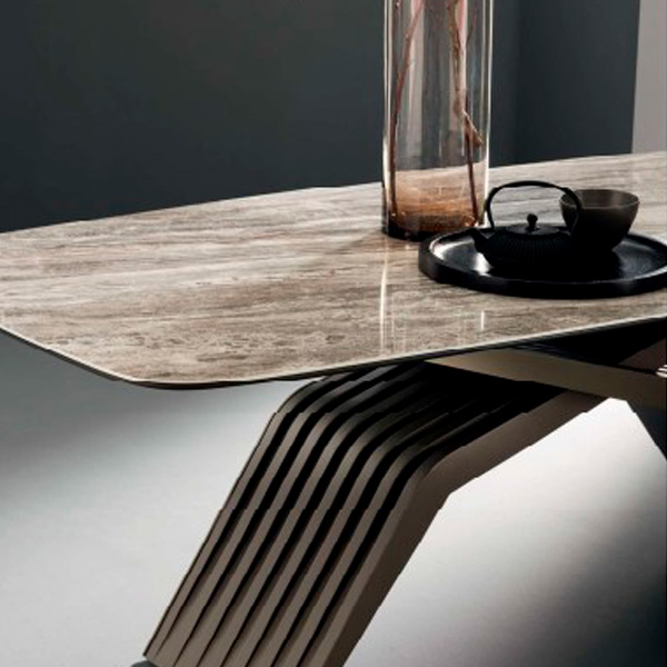 Giorgio Casa Atico Nettuno Table With Fixed Shaped Top - 220 cm