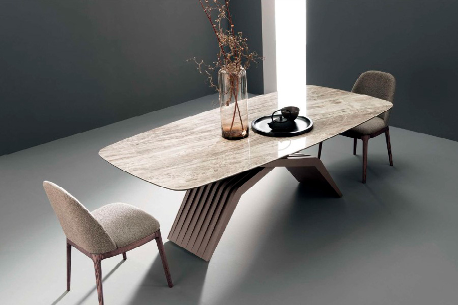 Giorgio Casa Atico Nettuno Table With Fixed Shaped Top - 240 cm