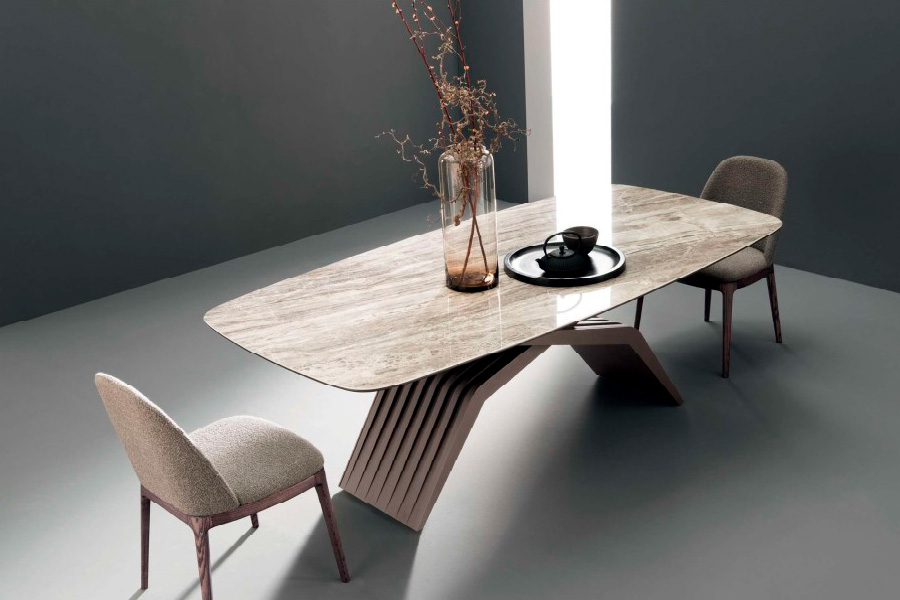 Giorgio Casa Atico Nettuno Table With Fixed Shaped Top - 260 cm