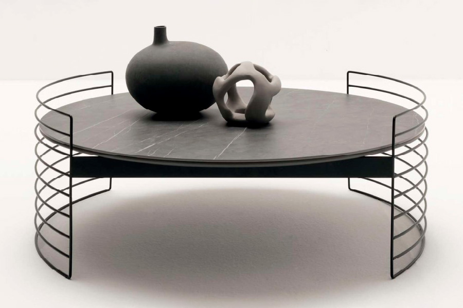 Giorgio Casa - Atico Eracle Ceramic Coffee Table Ø80 cm