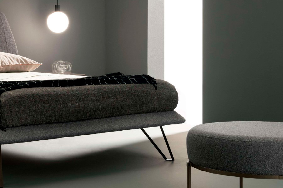 Giorgio Casa Atico Victor Padded Bed - 160x200 cm