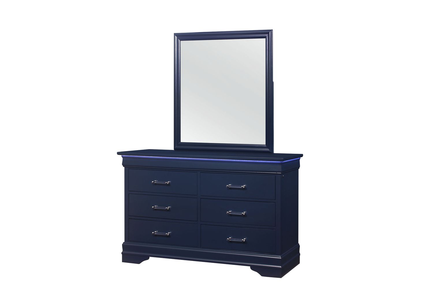 GF Charlie Blue Dresser With Led