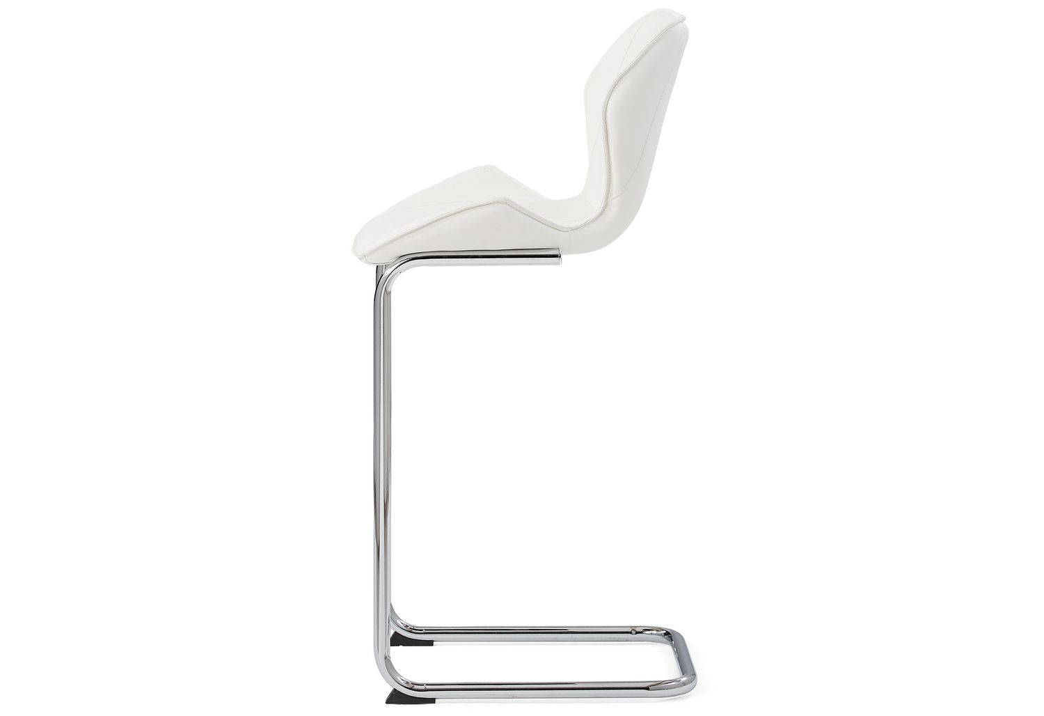 GF D1446BS White Bar Stool