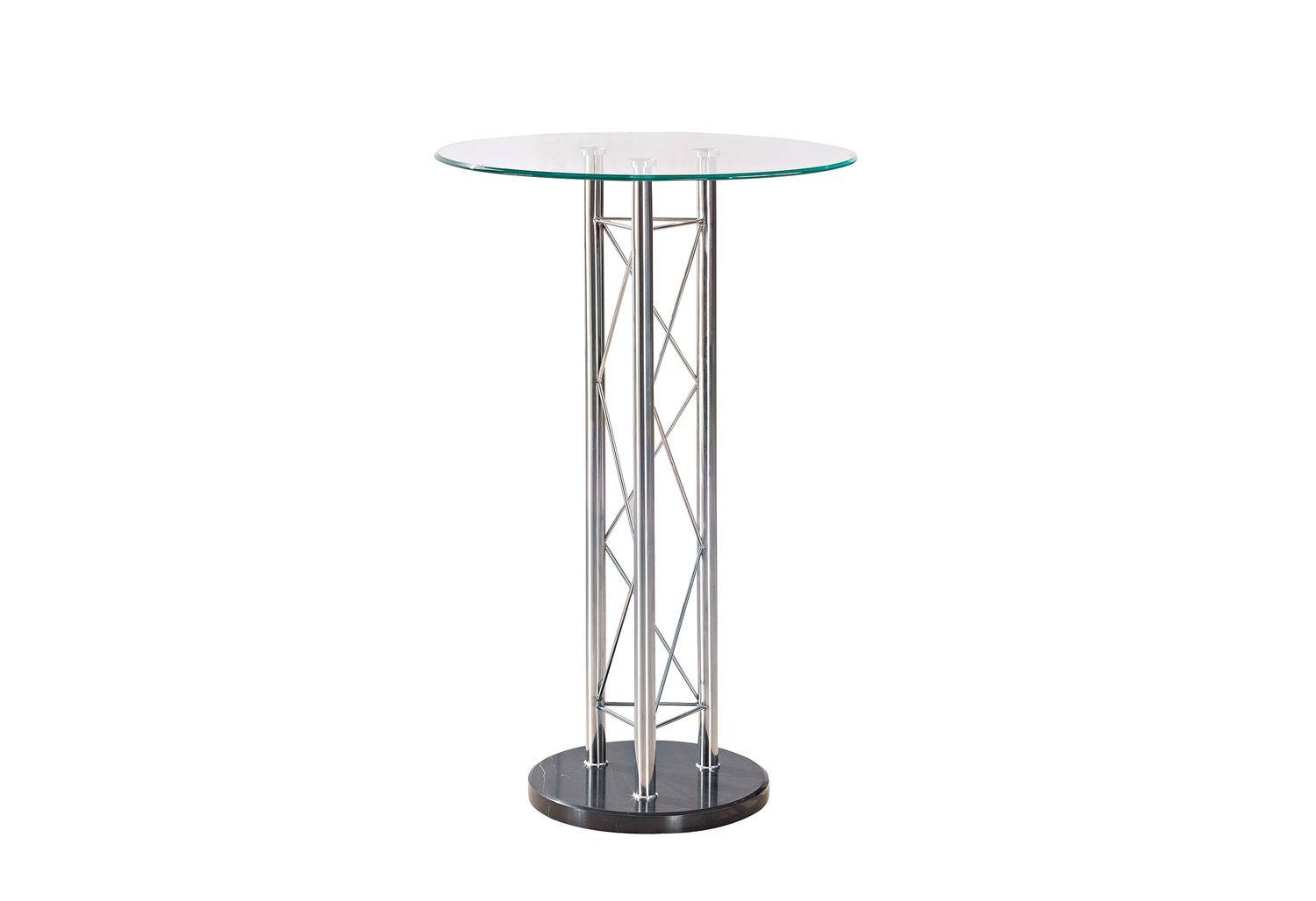 GF™ D208BT + D915BS-GRY Bar Table + 2 Bs