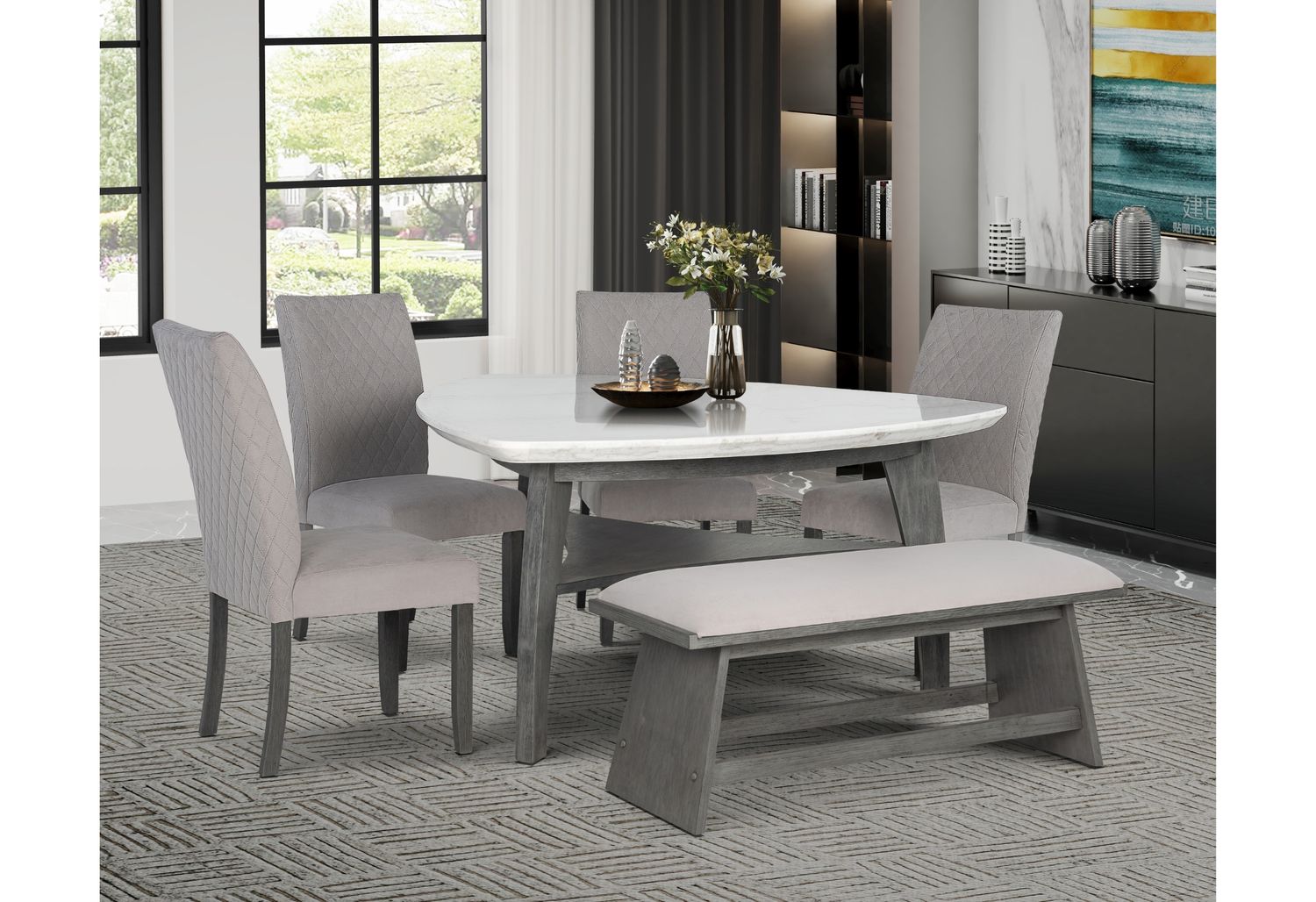 GF - D8192DT Bench Dining Table Bench