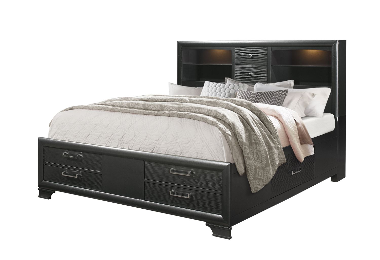 GF Jordyn Gray King Bed