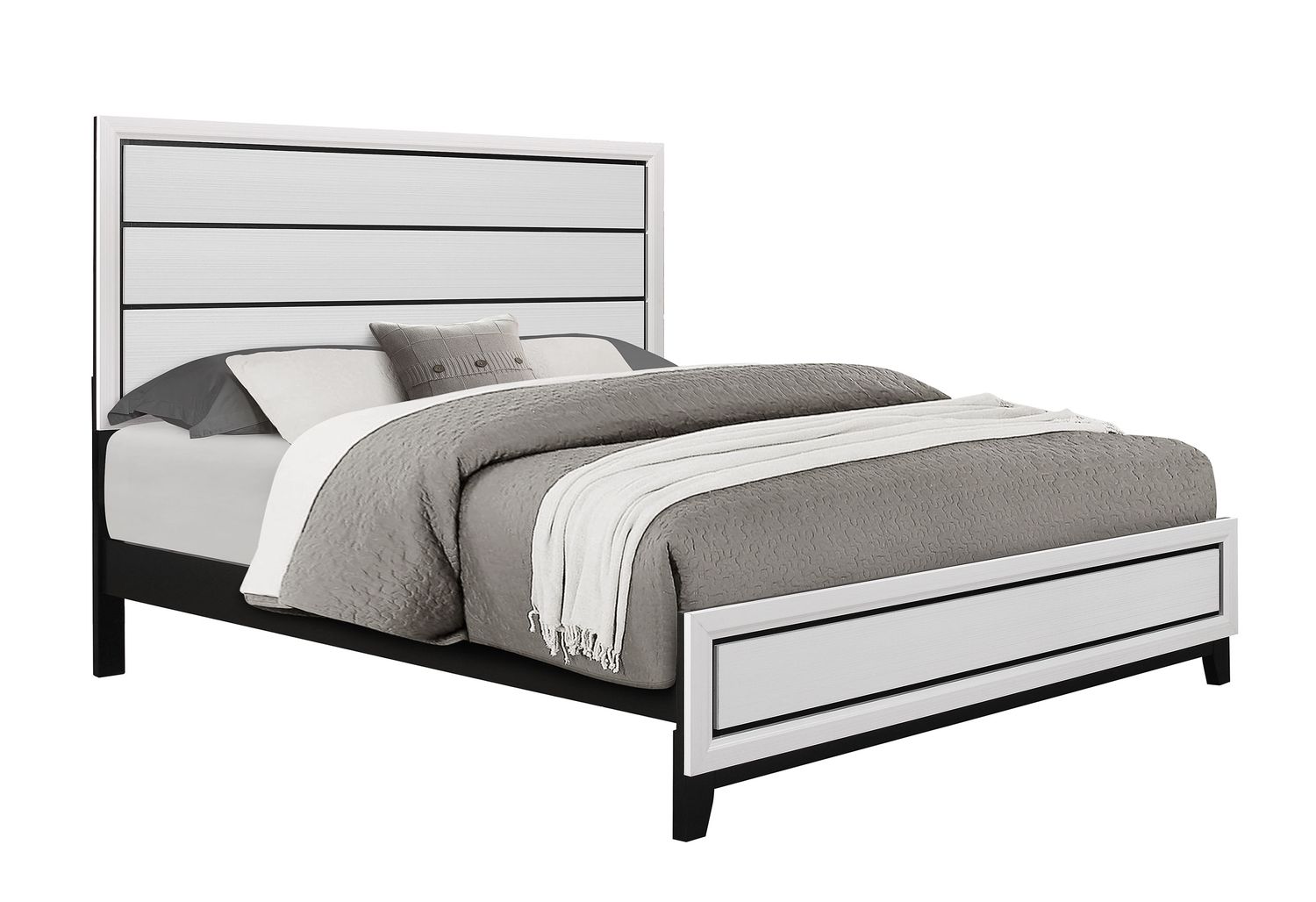 GF Kate White King Bed