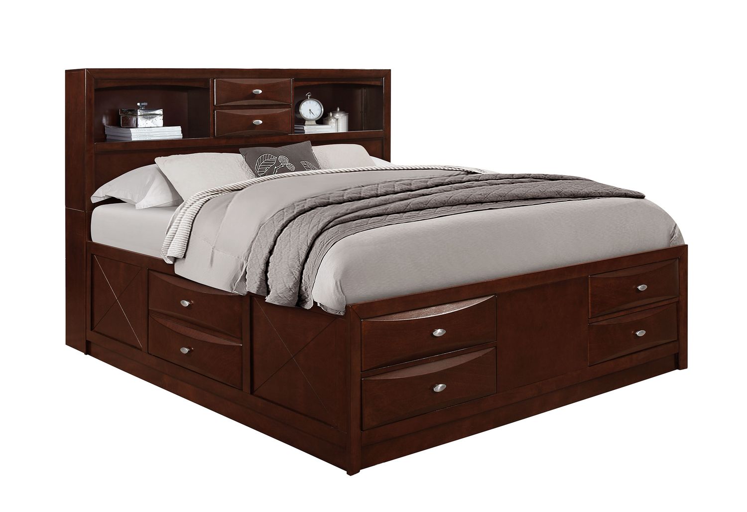 GF™ Linda Merlot King Bed