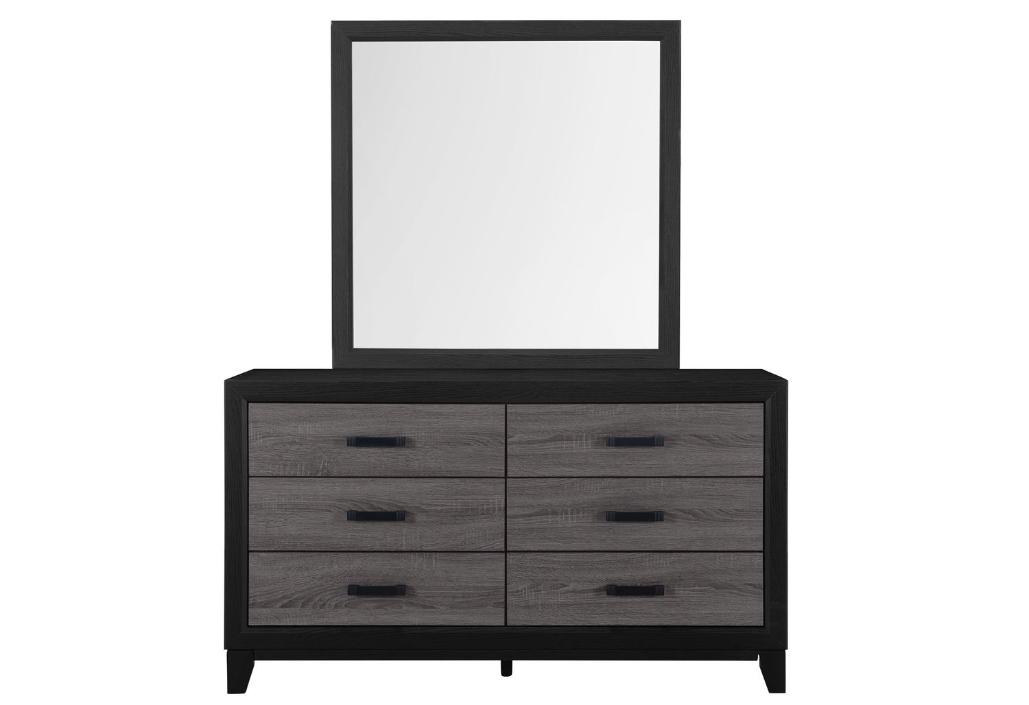 GF Lisbon Gray/Black Dresser