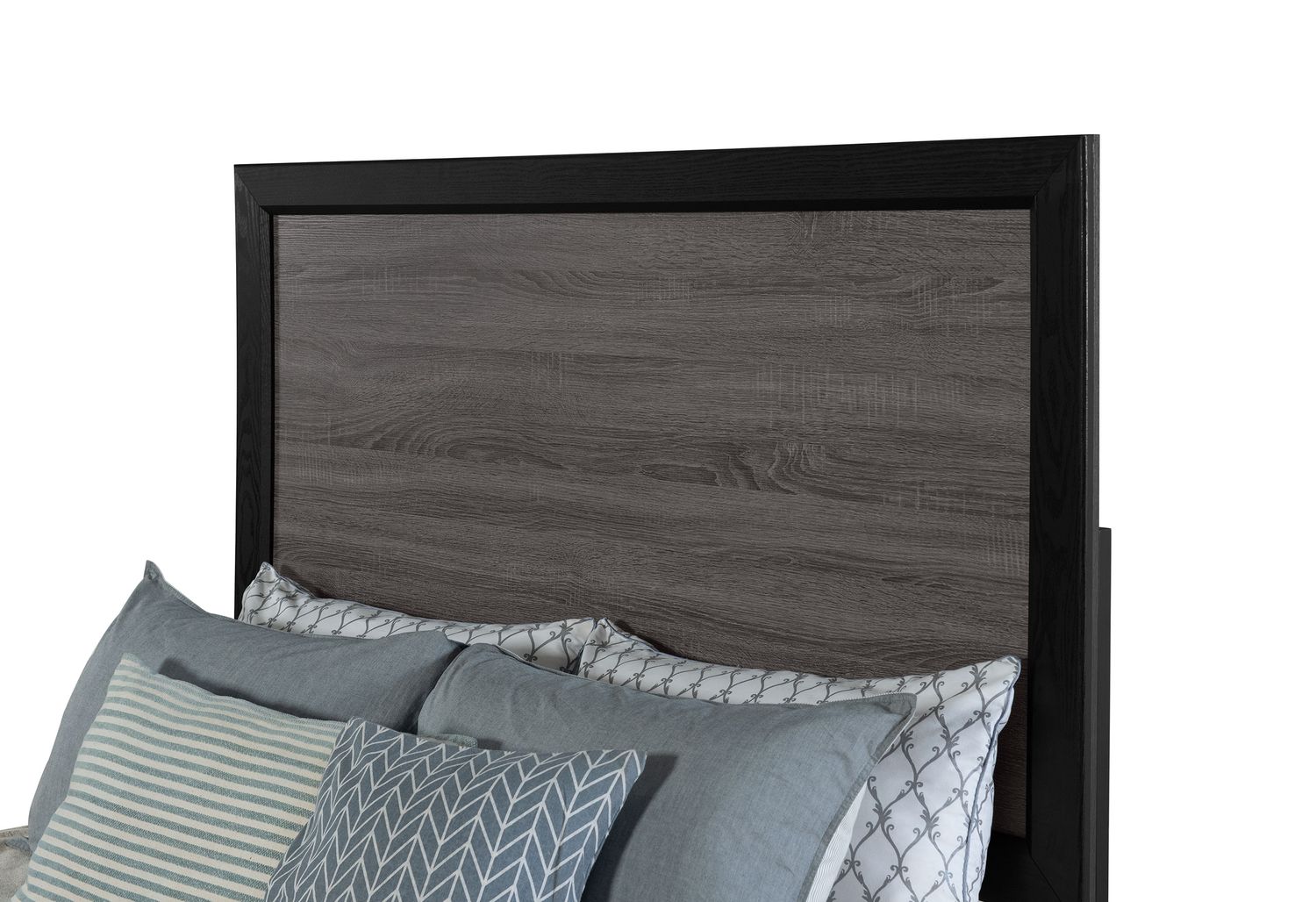 GF Lisbon Gray/Black Bed