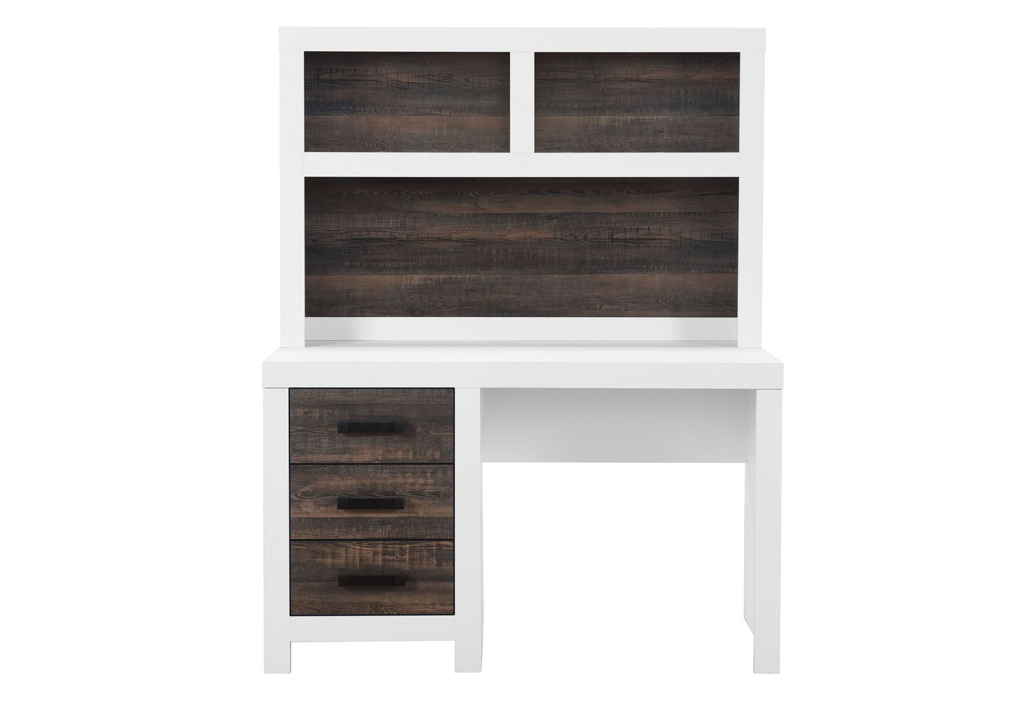 GF Lisbon Oak/White Youth Desk