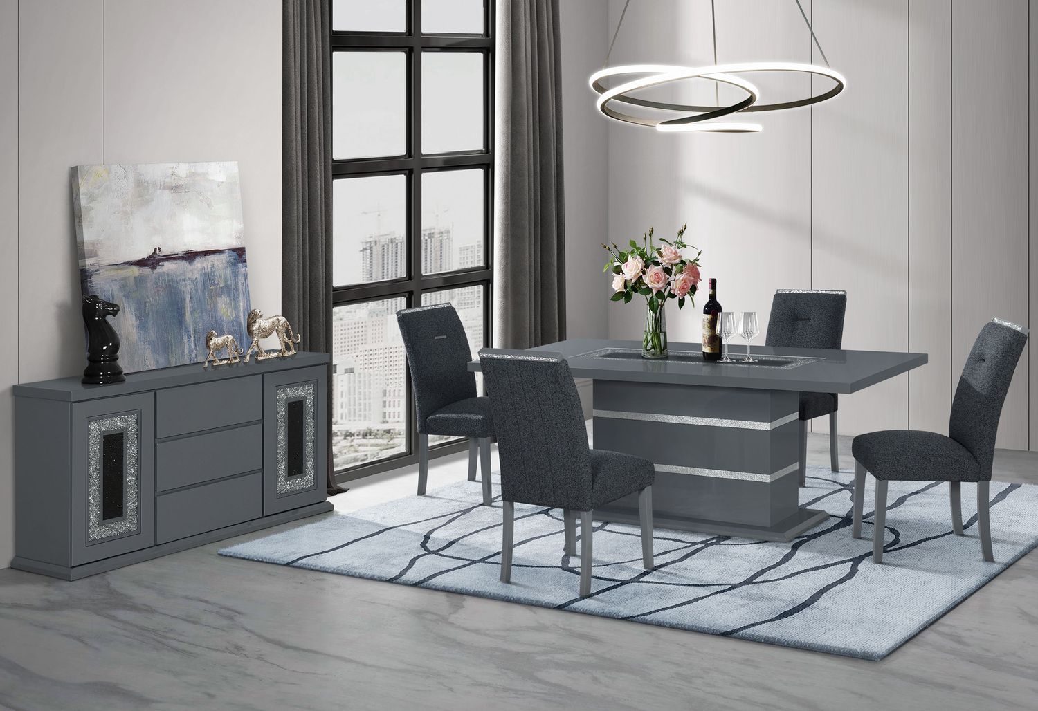 GF Monaco Dark Gray Buffet