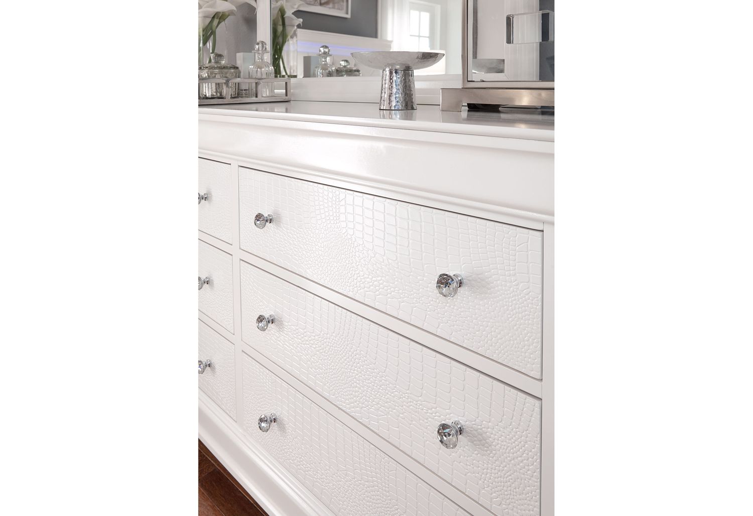 GF Pompei White Dresser