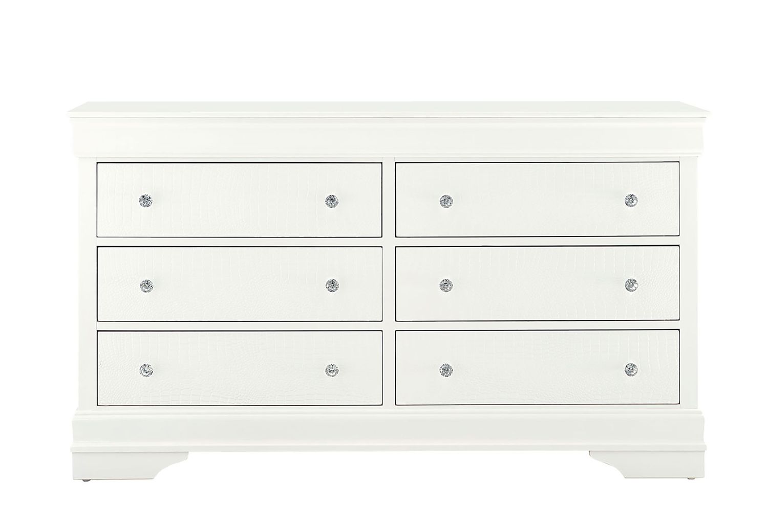 GF Pompei White Dresser