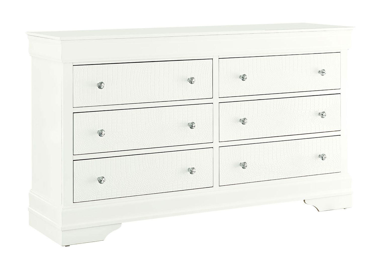 GF Pompei White Dresser