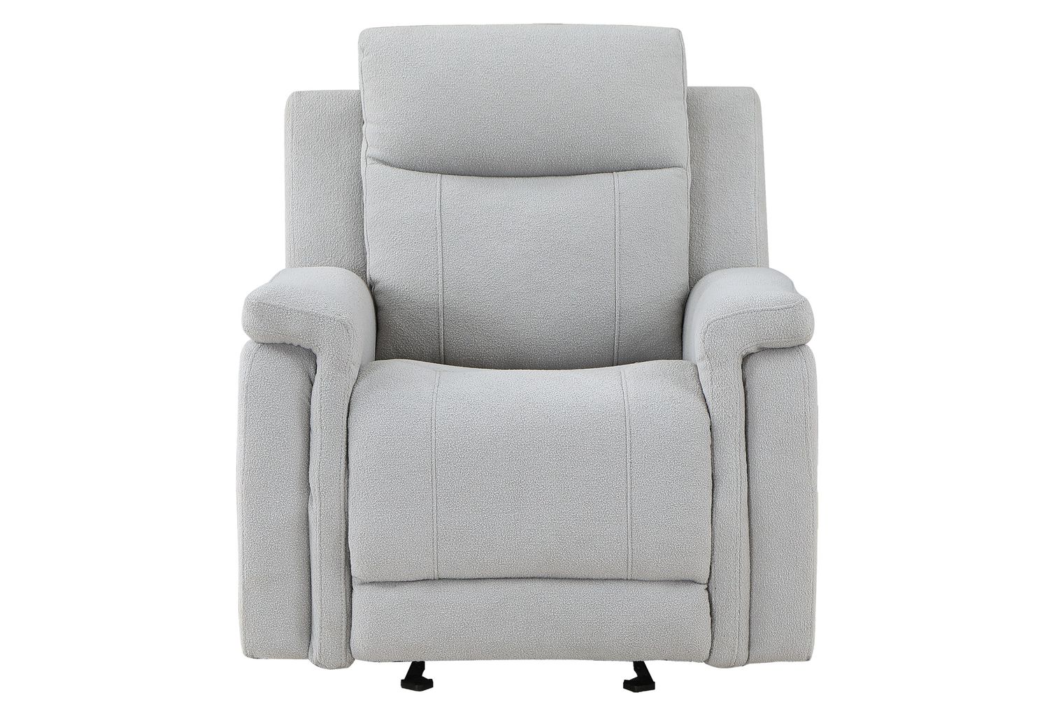 GF - U1797 Gray Reclining Sofa/Console Reclining Loveseat/Glider Recliner