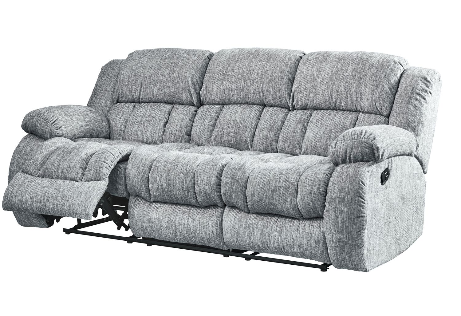 GF U250 Gray Reclining Sofa