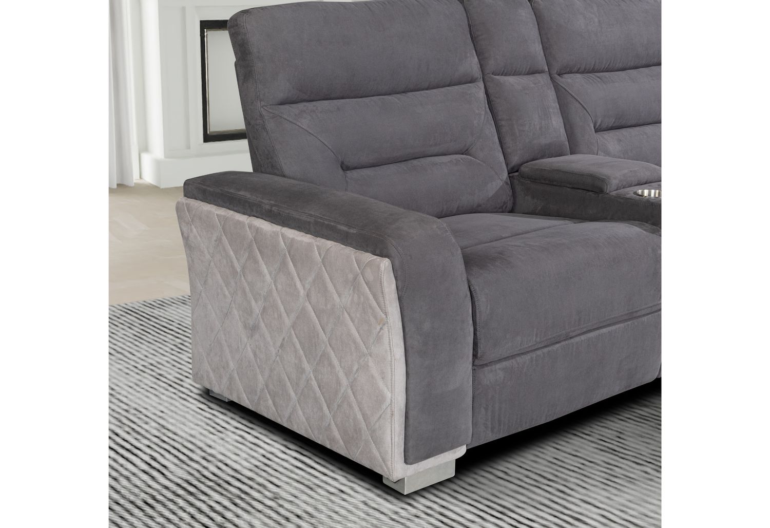 GF - U2682 Richmond Mist/Ash Sectional