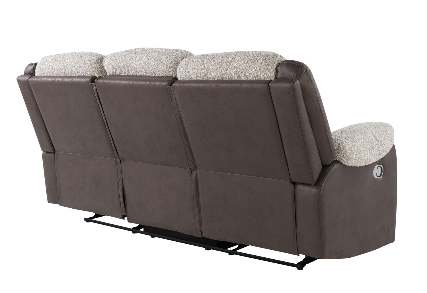 GF - U4377 Gray/Brown Reclining Sofa